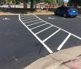 3 Lenexa Ks Boa Parking Lot Restripe, Concrete Repairs 1 7.29.2021